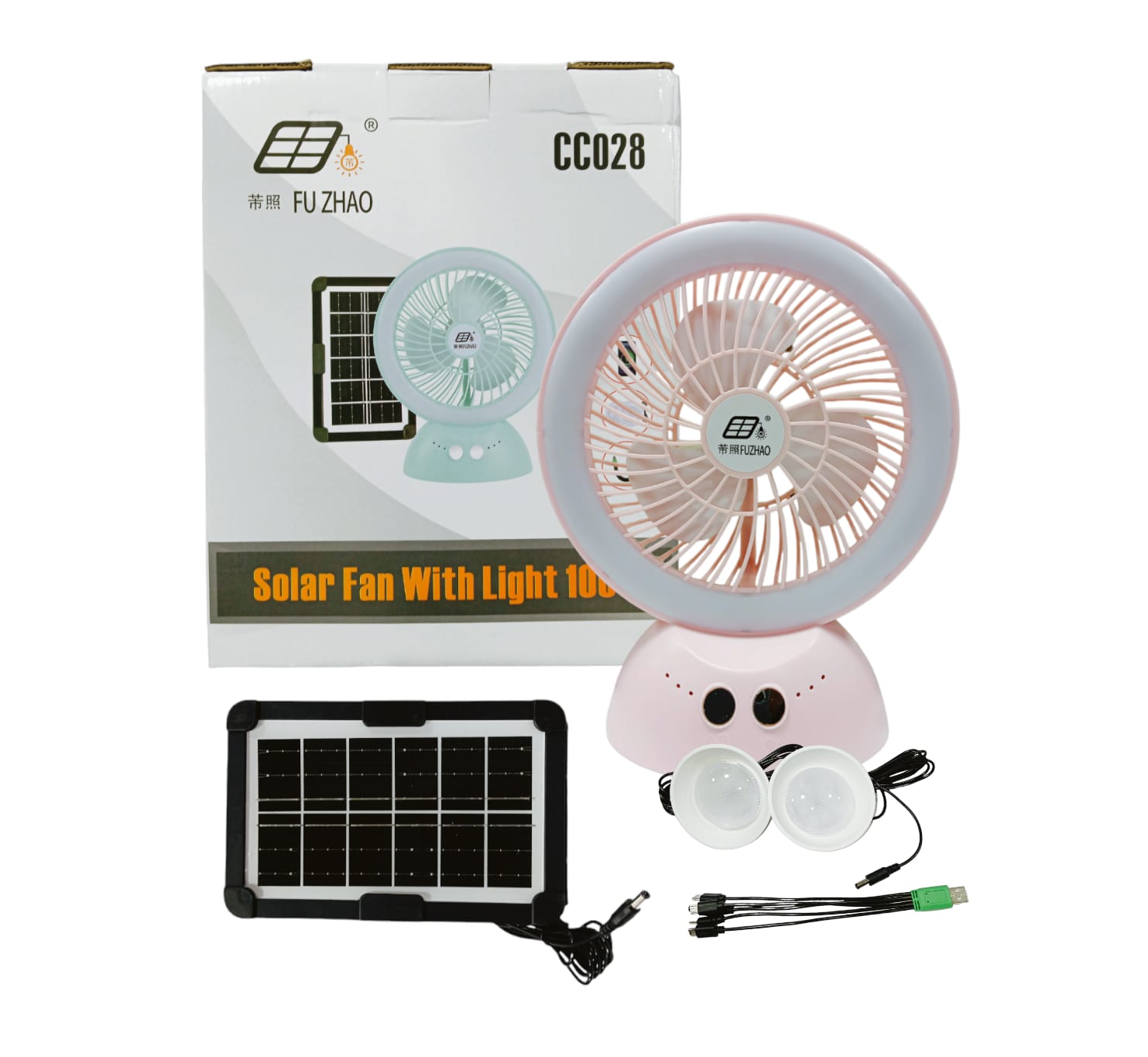 VENTILADOR SOLAR DE MESA